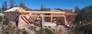 Framing the house